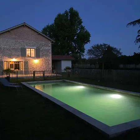 Avec Piscine Hébergement de vacances Magescq